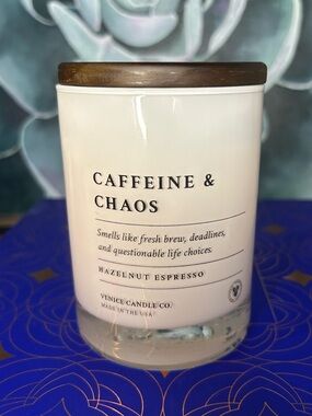 Scentsational ‘Coffee And Chaos’ Hazelnut Espresso Scented Candle